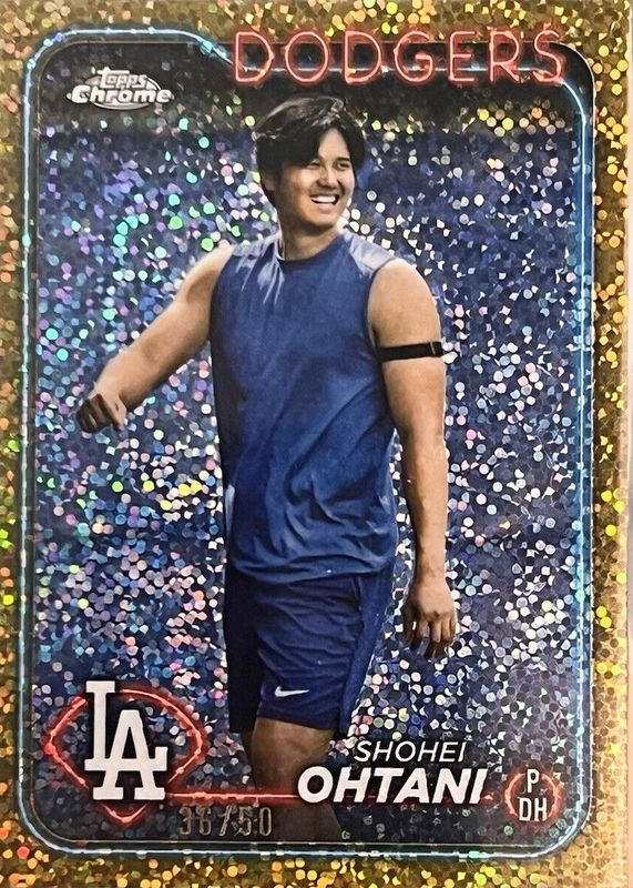 Shohei Ohtani Topps Dodgers card