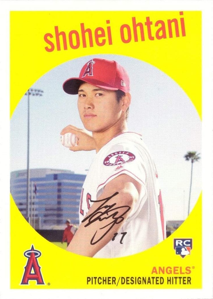Shohei Ohtani Angels Rookie Card